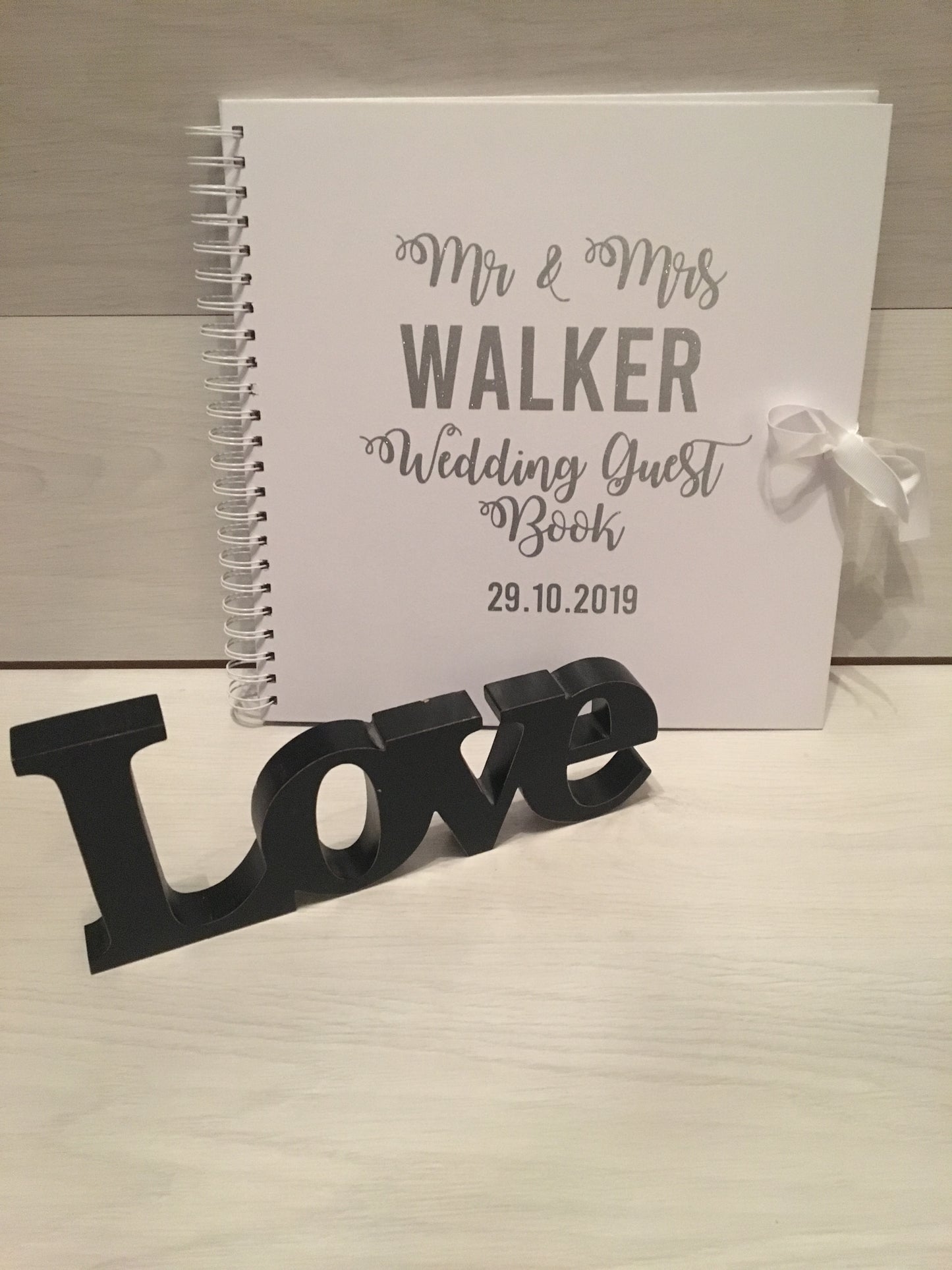 Personalised Wedding Guest Book