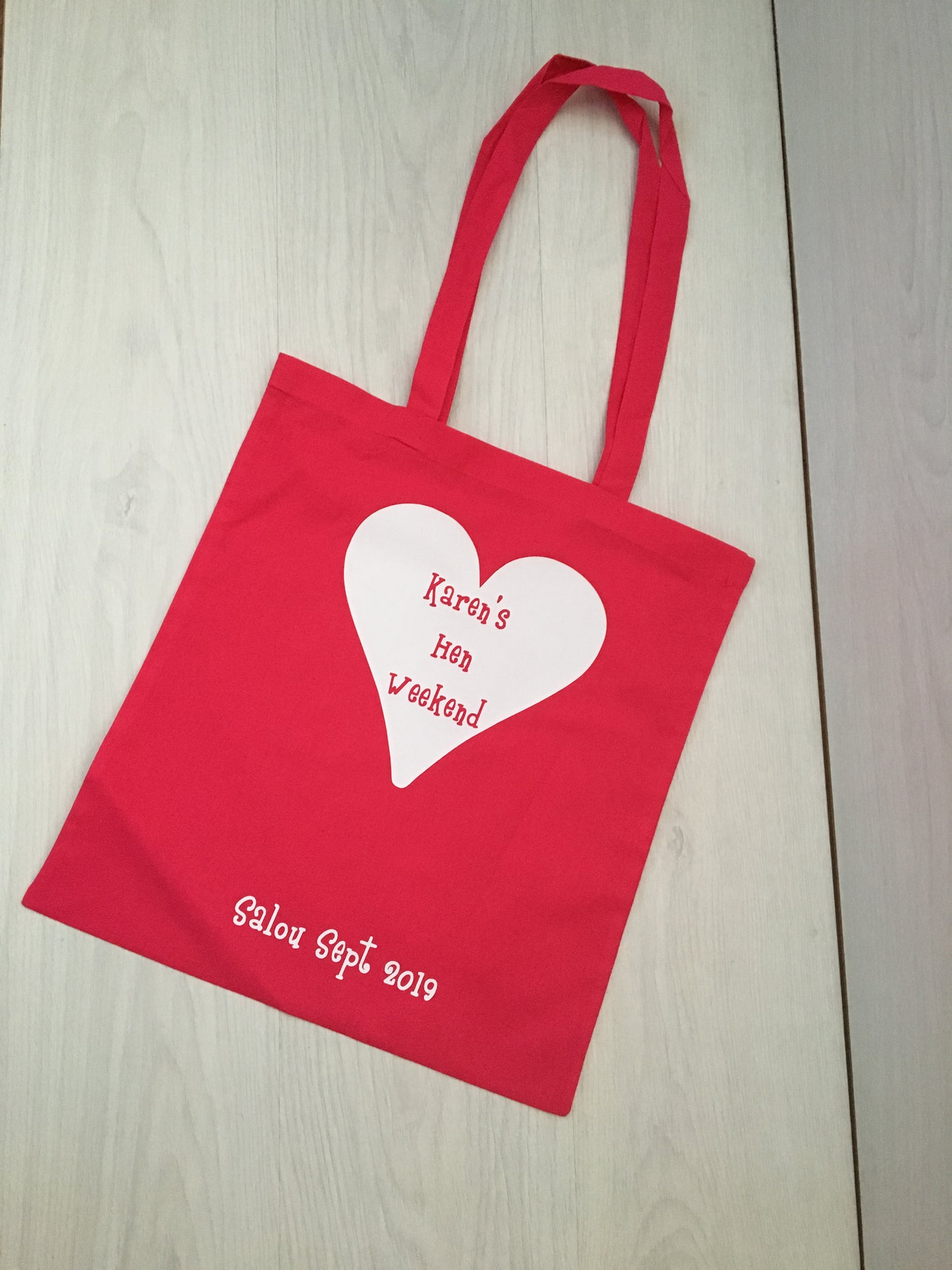 Personalised Girls Weekend/ Hen Party Tote Bag