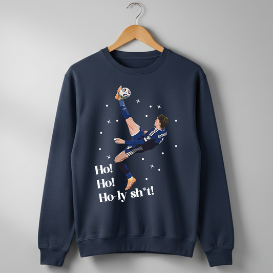 Ho Ho Holy Sh*t McTominay Christmas Sweatshirt Sweater